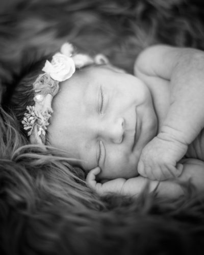 Newborn photography in Cockermouth - baby smiles