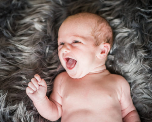 Laughing baby, newborn photographer Cumbria