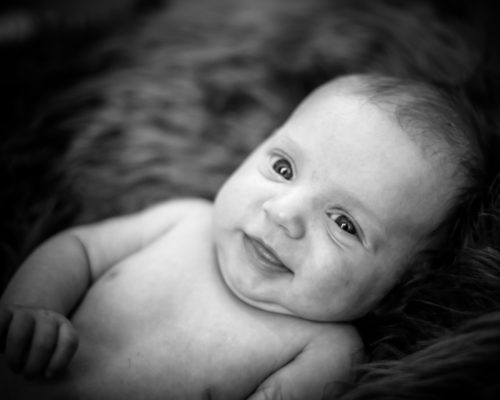 Smiling baby, newborn photos Aspatria